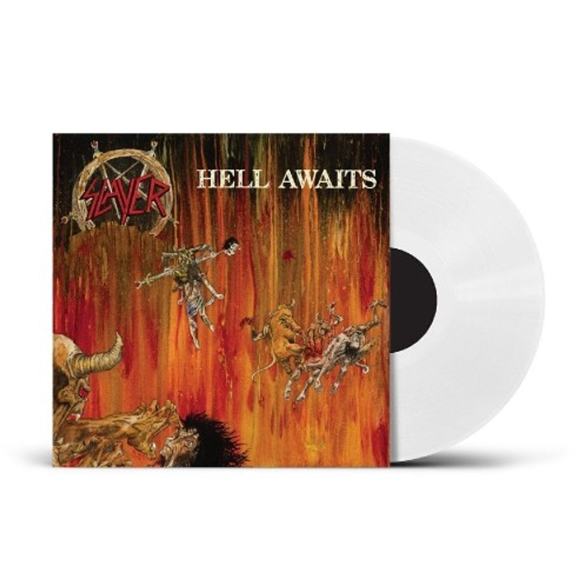Schallplatte Slayer - Hell Awaits (Reissue) (White Coloured) (LP)