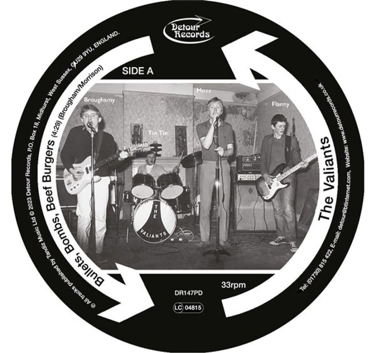 Disco de vinil The Valiants - Living For Today EP (Limited Edition) (EP)