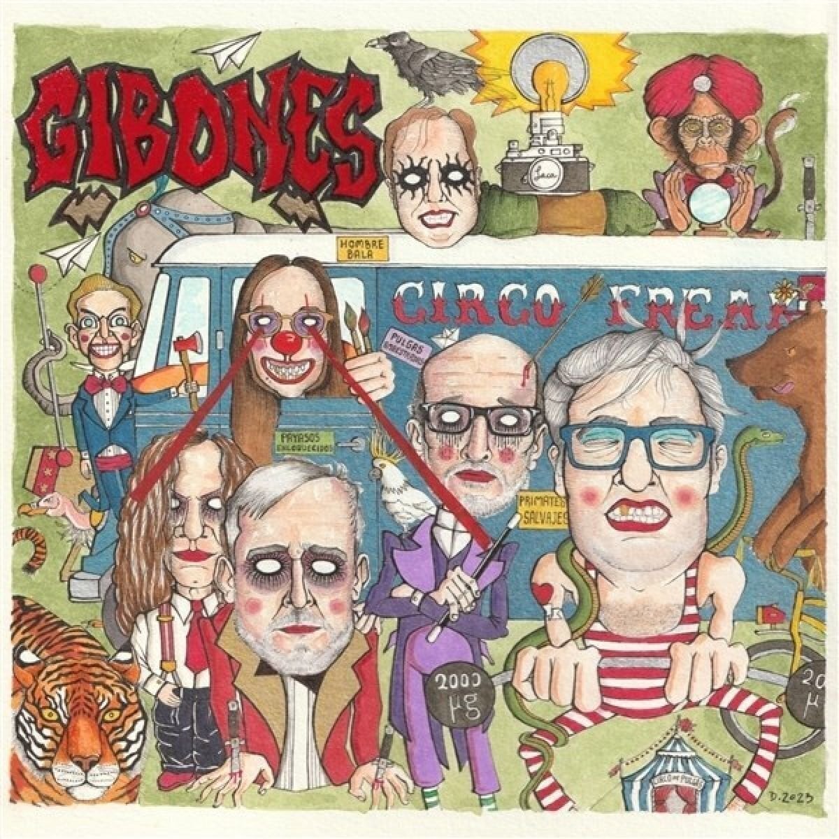 Hanglemez Gibones - III (Circo Freak) (LP)