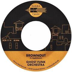 Hanglemez Ghost Funk Orchestra - Brownout / Boneyard Baile (Limited Edition) (Fire Red Coloured) (7")