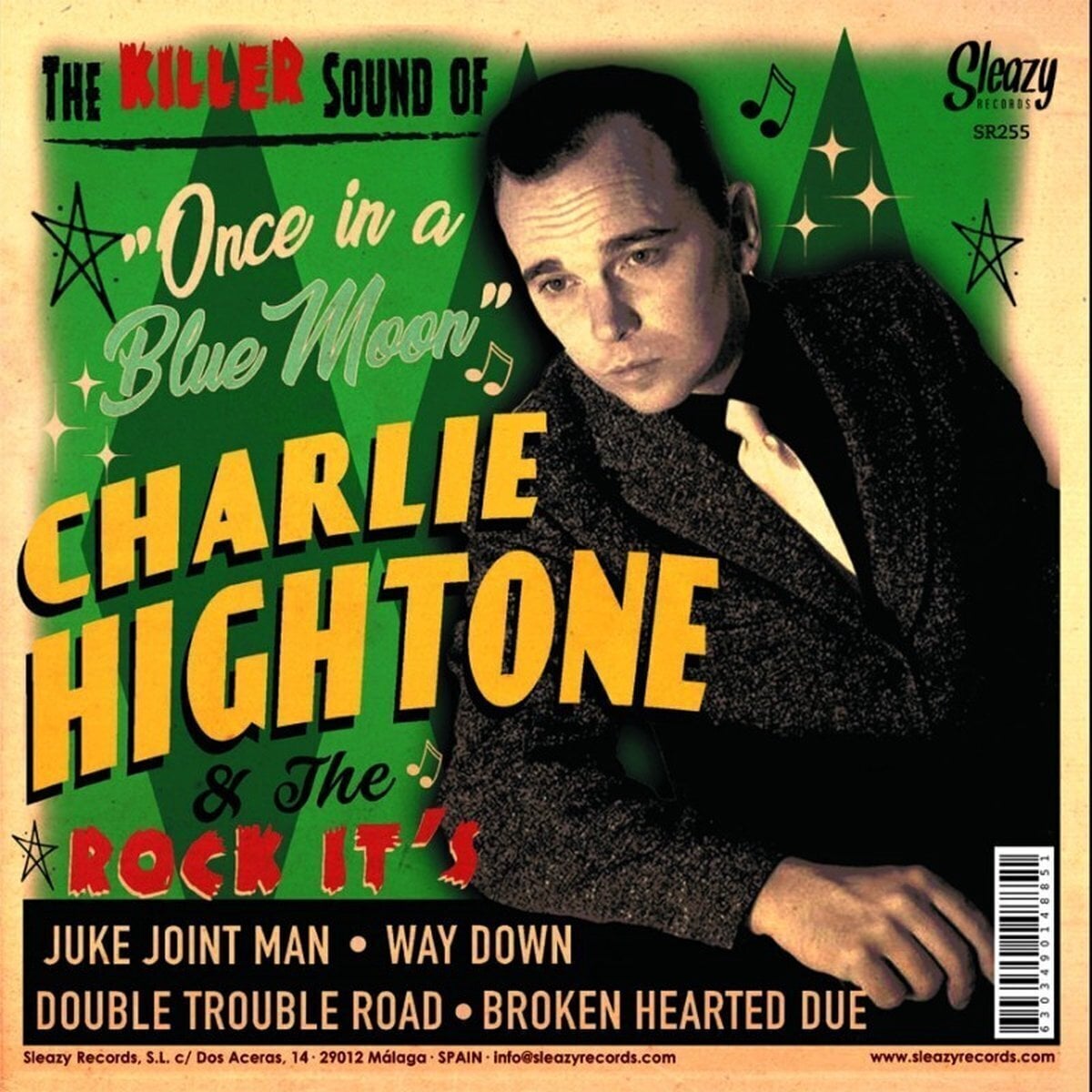 Vinylplade Charlie Hightone - Breaking Up The Charts/Once In A Blue Moon (2 LP)