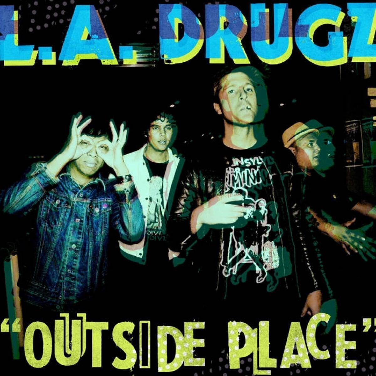 Vinylplade L.A. Drugz - Outside Place (LP)