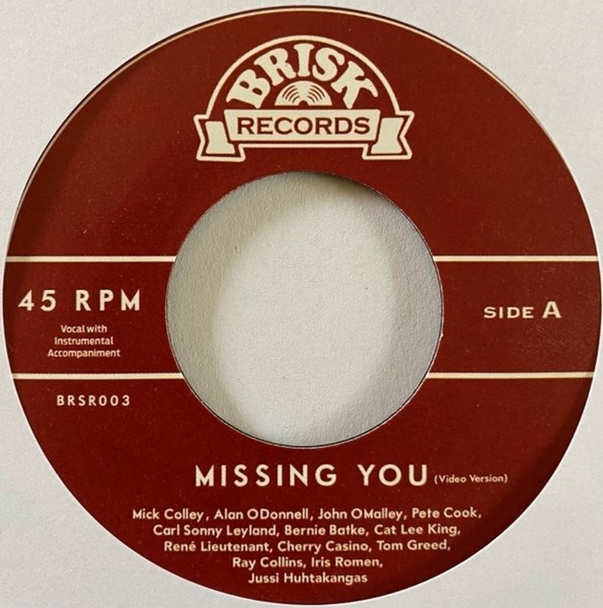 Vinüülplaat Ray Collins & Friends - Missing You (LP)