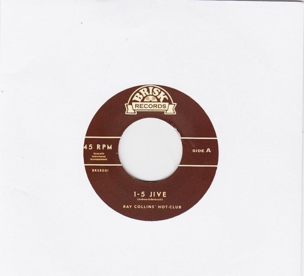 Disc de vinil Ray Collins' Hot Club - 1 To 5 Jive (LP)