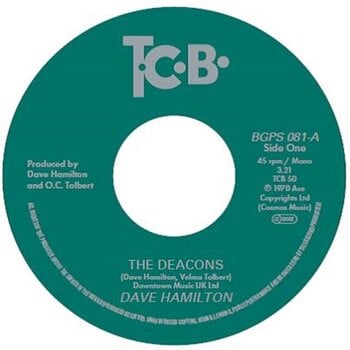 Disco de vinil Dave Hamilton - The Deacons / Pisces Pace (LP) - 1