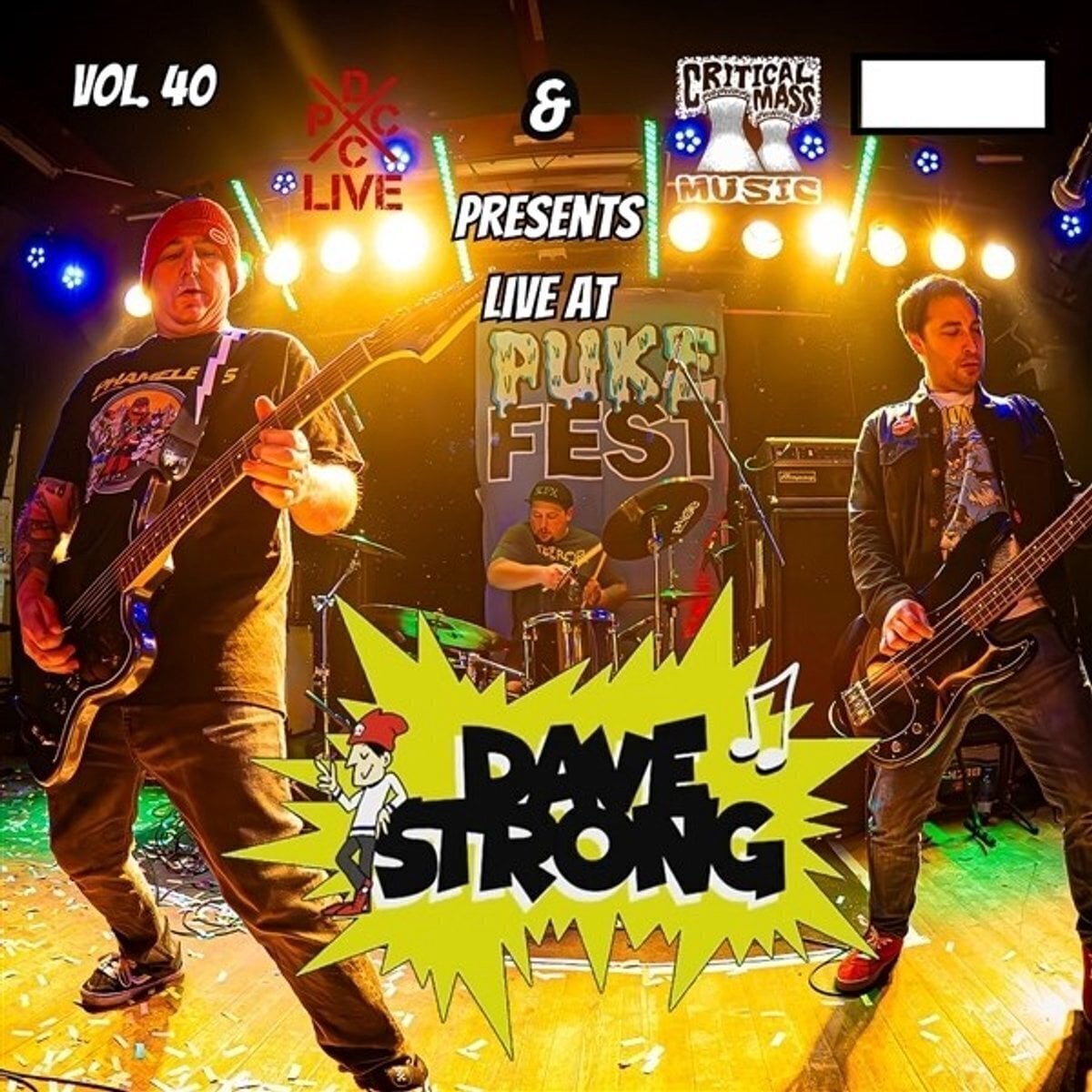 Schallplatte Dave Strong - Dcxpc Live Vol.40 (LP)