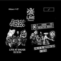 LP ploča Rbnx & Negative Raxxx - Dcxpc Live Vol.43 (LP)