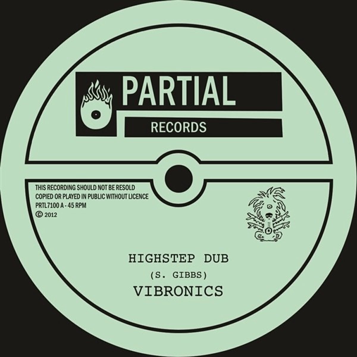 Disque vinyle Vibronics - Highstep Dub / Warrior Rock (LP)