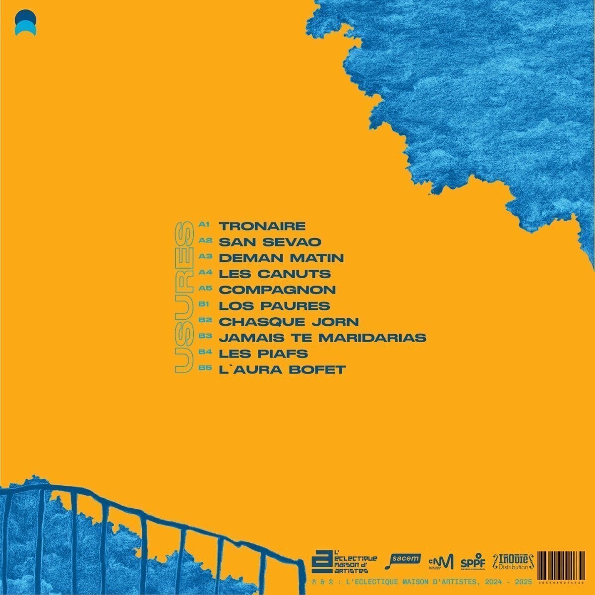 Vinyl Record Les Mécanos - Usures (LP)
