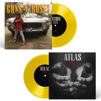 Hanglemez Guns N' Roses - Nothin' / Atlas (Limited Edition) (Canary Yellow Coloured) (7") - 1