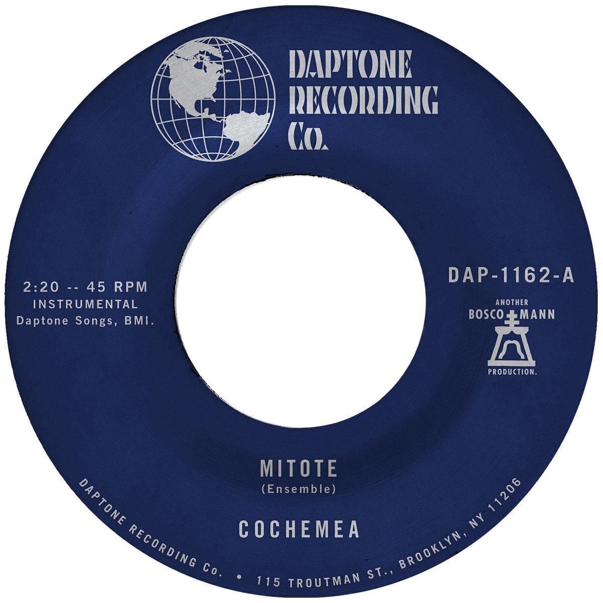 Schallplatte Cochemea Gastelum - Mitote / Dilo (7")