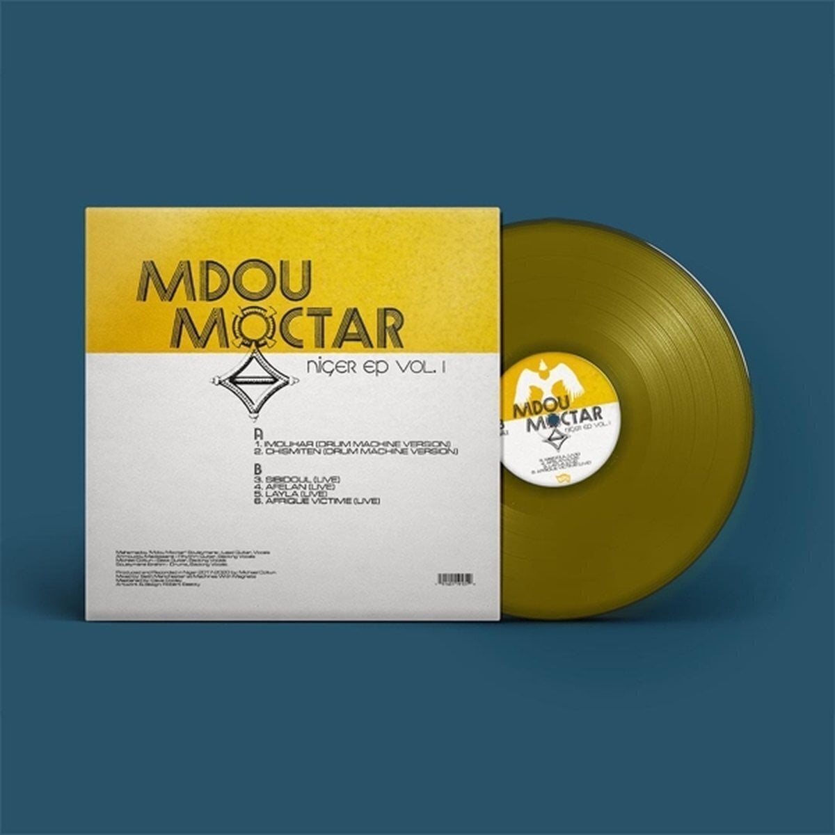 Hanglemez Mdou Moctar - Niger EP Vol. 1 (Limited Edition) (Yellow Translucent Coloured) (EP)