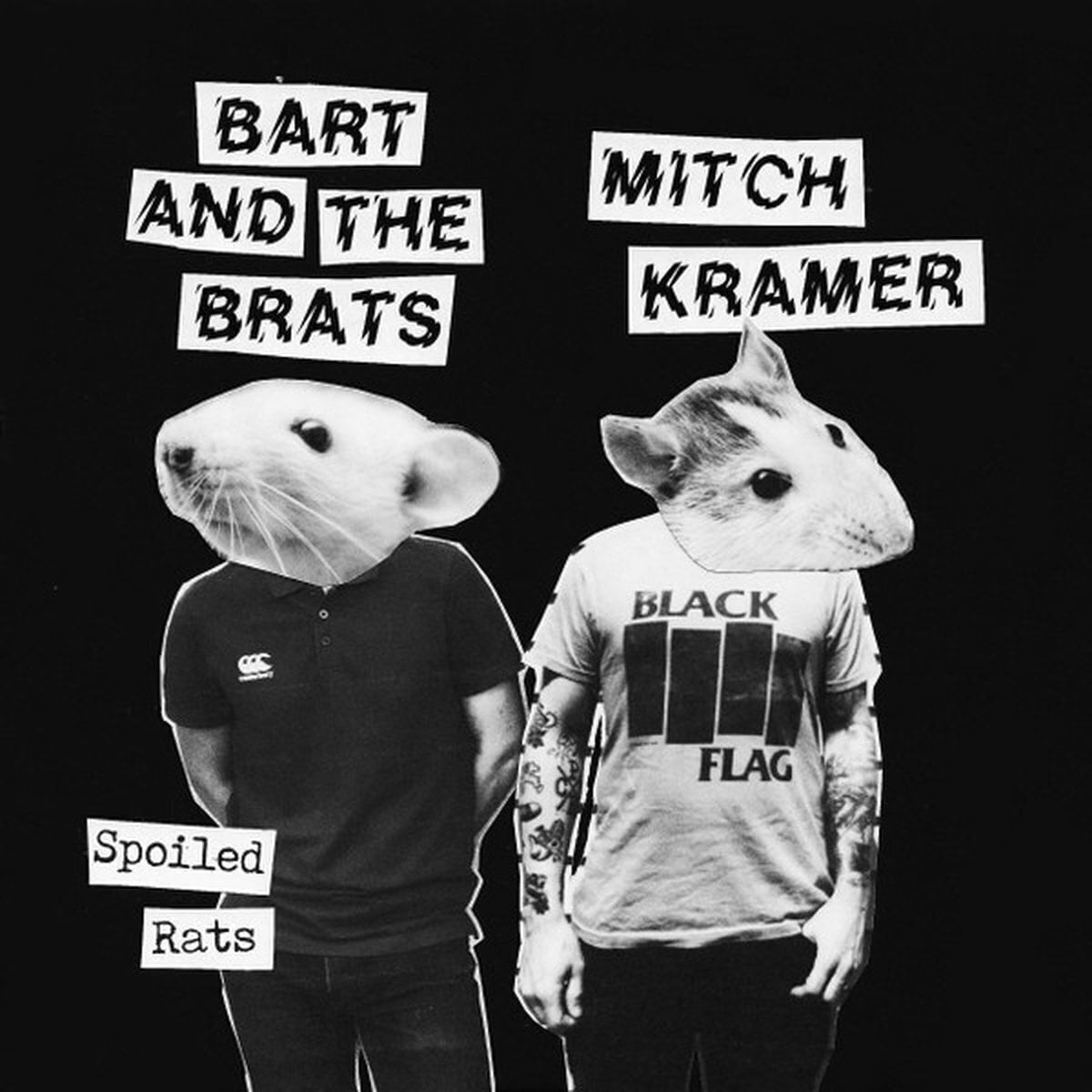 LP Bart And The Brats & Mitch Kramer - Spoiled Rats (LP)