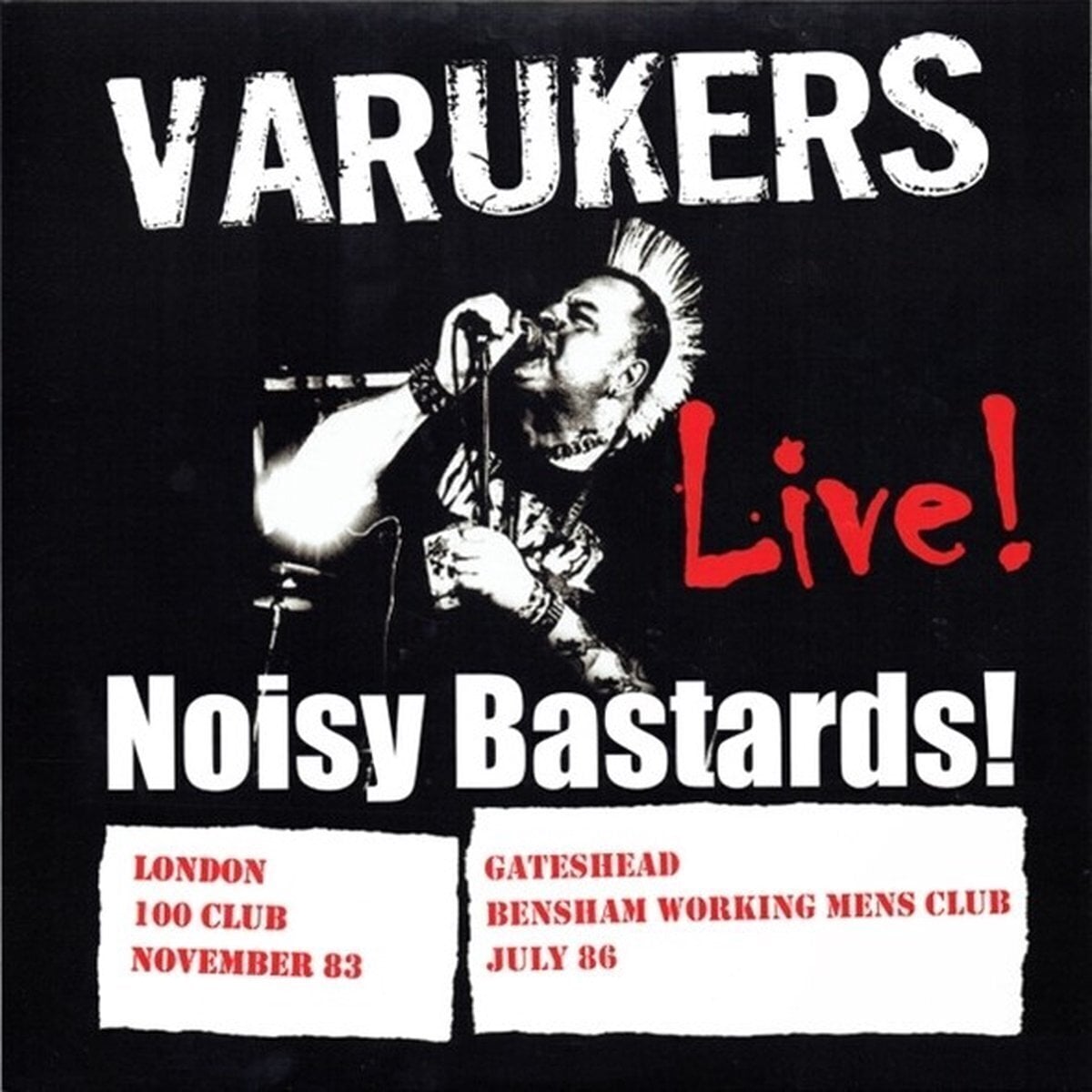 LP ploča The Varukers - Noisy Bastards! (Red Translucent Coloured) (LP)