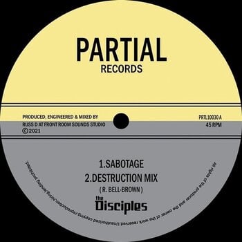 Disc de vinil The Disciples - Sabotage / Steppers Nah Sleep (LP) - 1