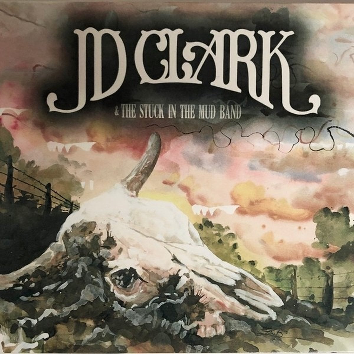Vinyl Record JD Clark & The Stuck In The Mud Band - JD Clark & The Stuck In The Mud Band (LP)