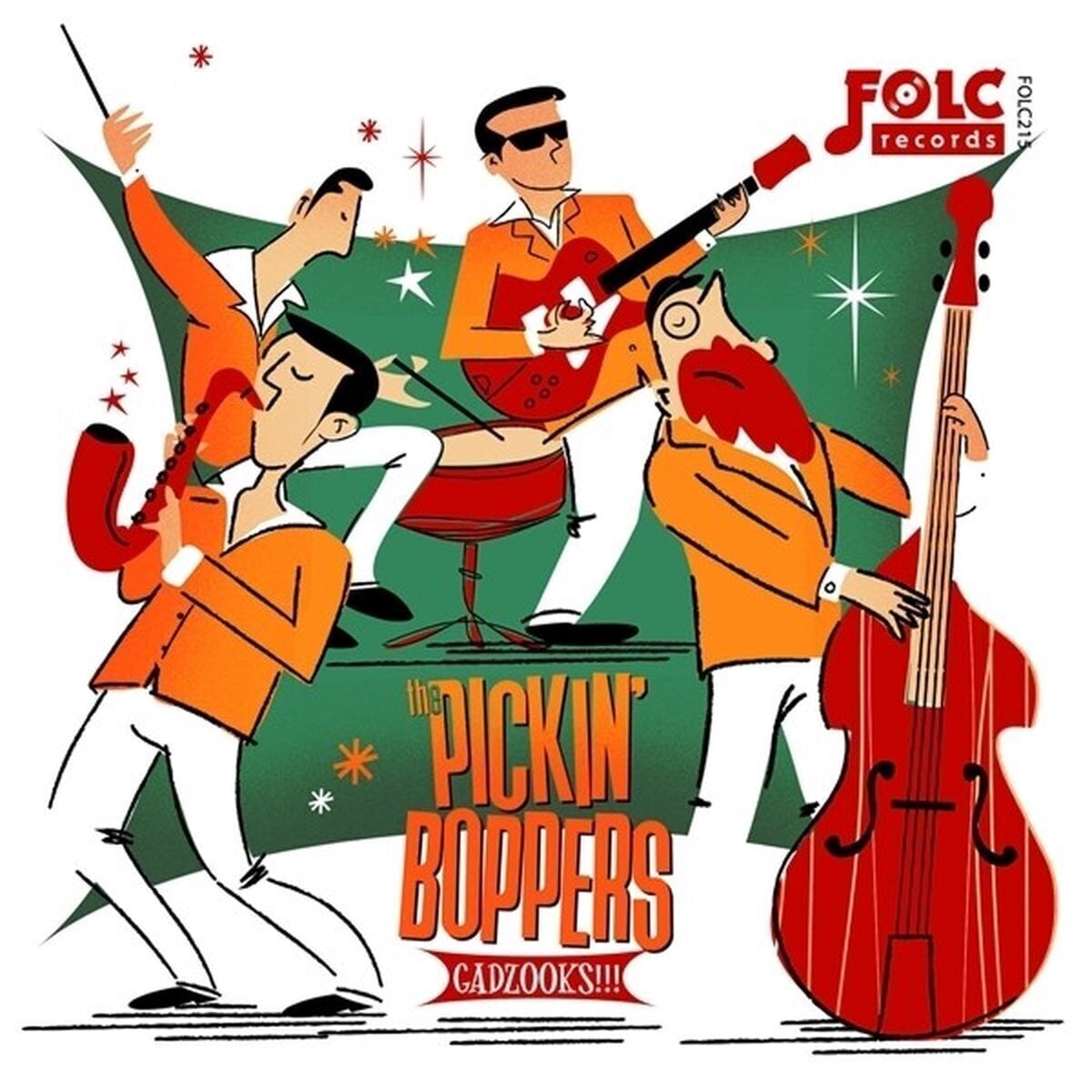 Disco in vinile The Pickin' Boppers - Gadzooks c/w Wild Shot (LP)