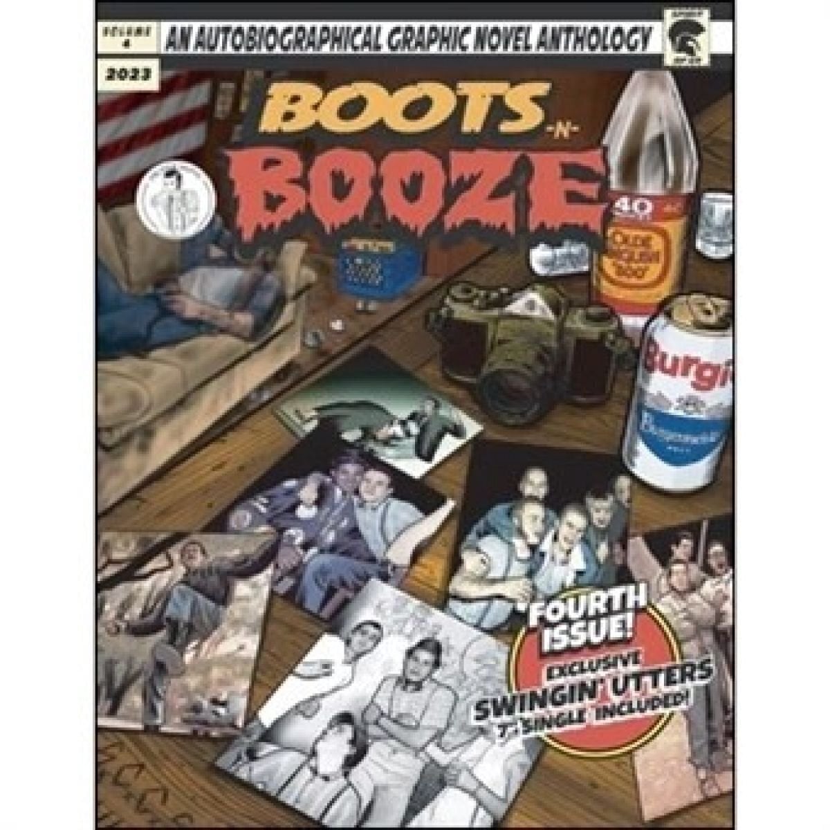 Vinyl Record Bootsnbooze Number 4 - Comic #4 (LP)