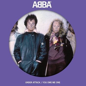 Disque vinyle Abba - Under Attack / You Owe Me One (Picture Disc) (7") - 1