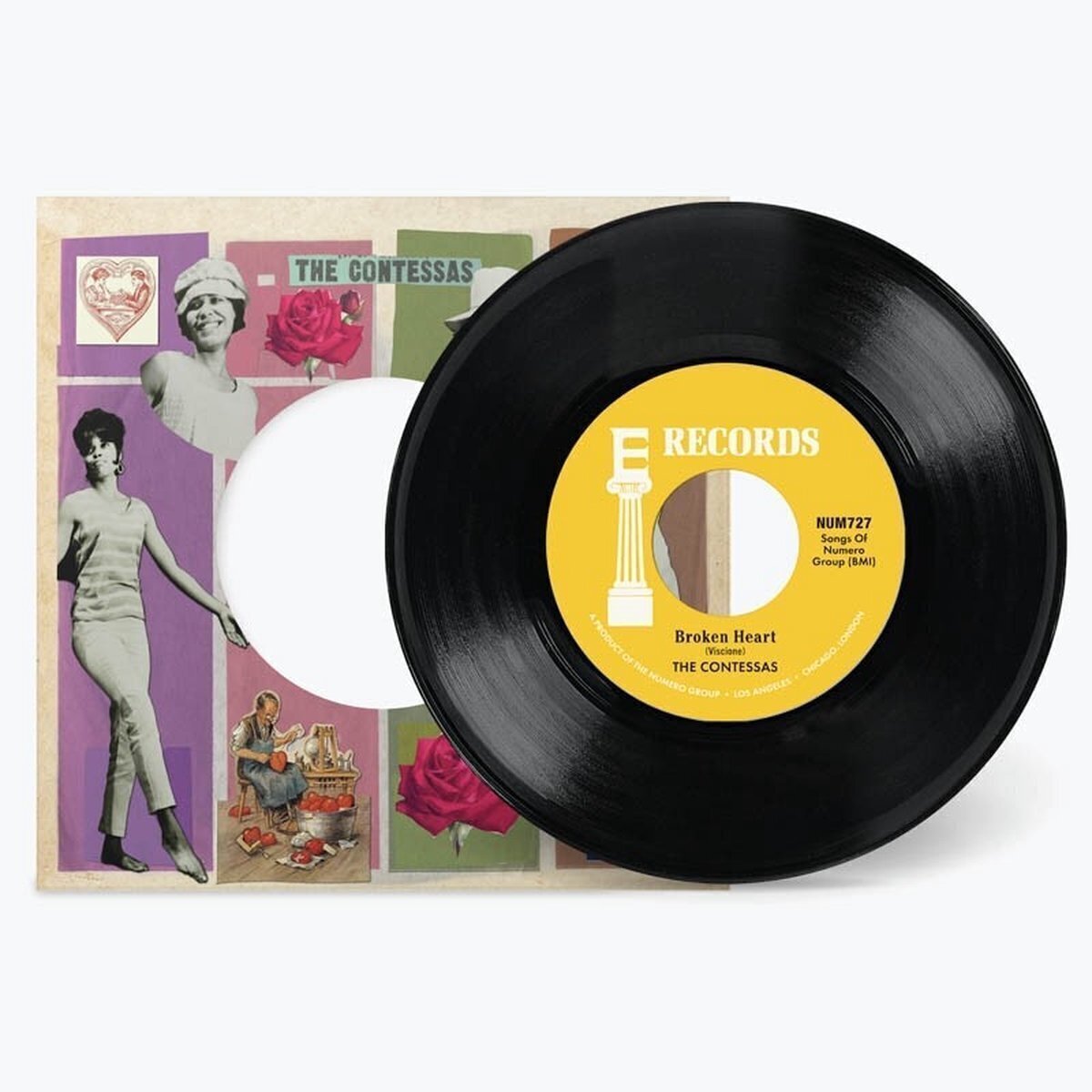 LP ploča The Contessas - Broken Heart / Gimme Gimme (7")