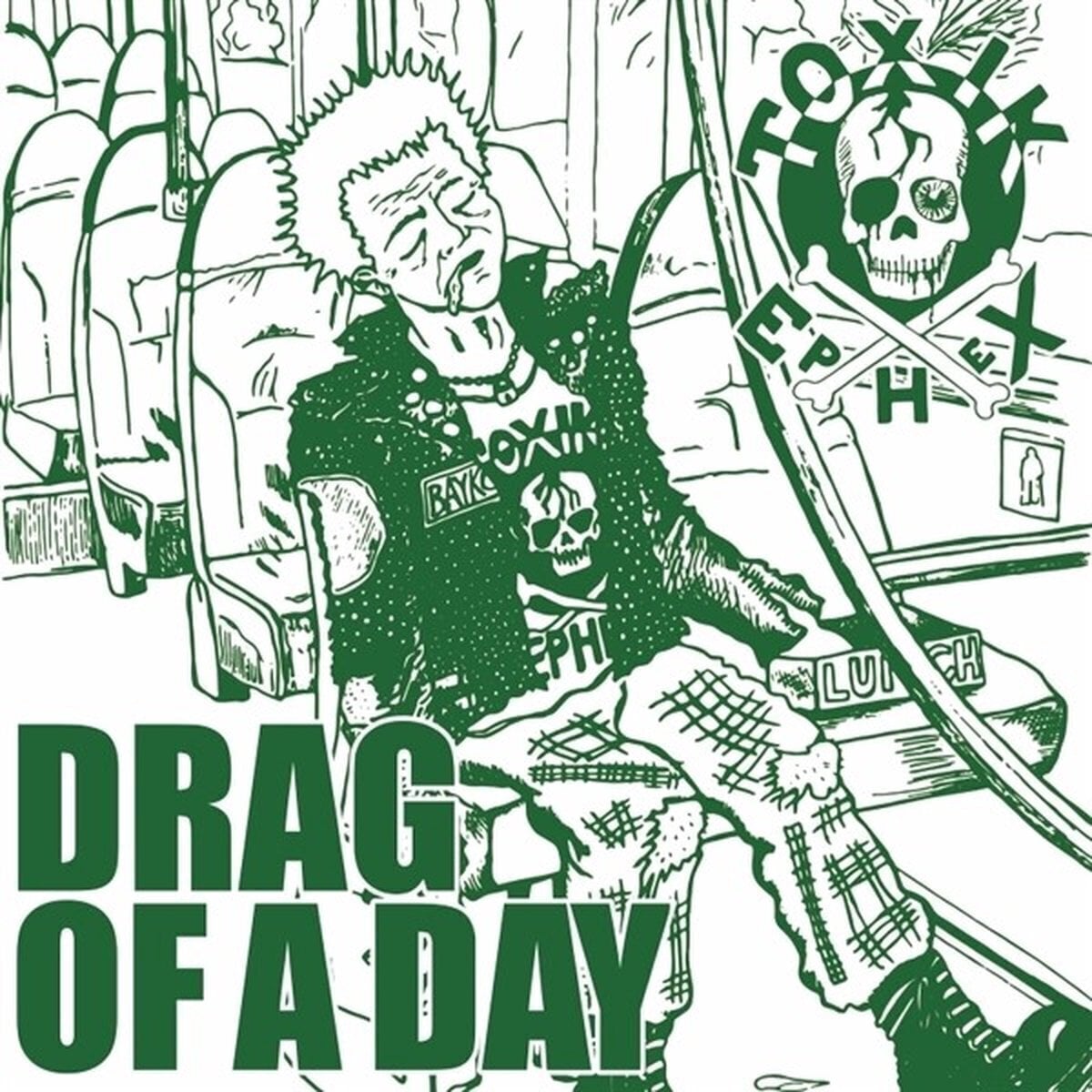 Vinyl Record Toxik Ephex - Drag Of A Day (LP)