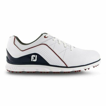 Мъжки голф обувки Footjoy Pro SL White/Navy/Red 47 - 1