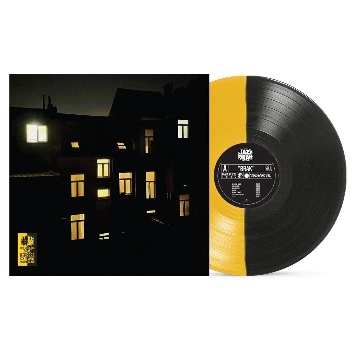 Hanglemez Jazz Brak - Brak (Limited Edition) (Black/Yellow Coloured) (LP)