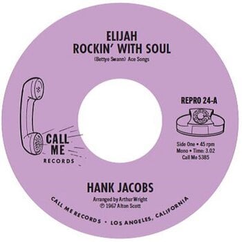 Schallplatte Hank Jacobs - Elijah Rockin' With Soul / East Side (LP) - 1