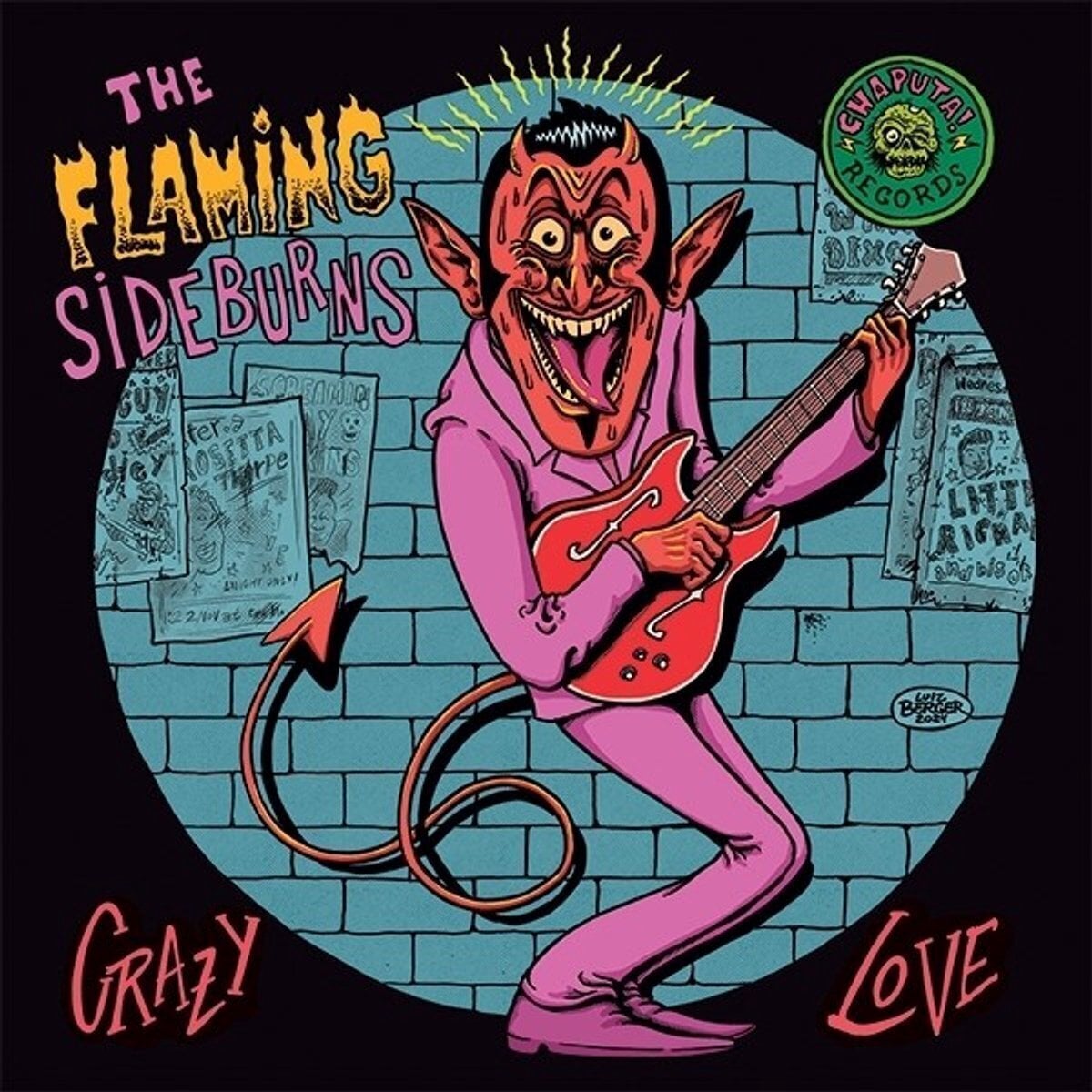 Vinyl Record The Flaming Sideburns - Crazy Love (LP)