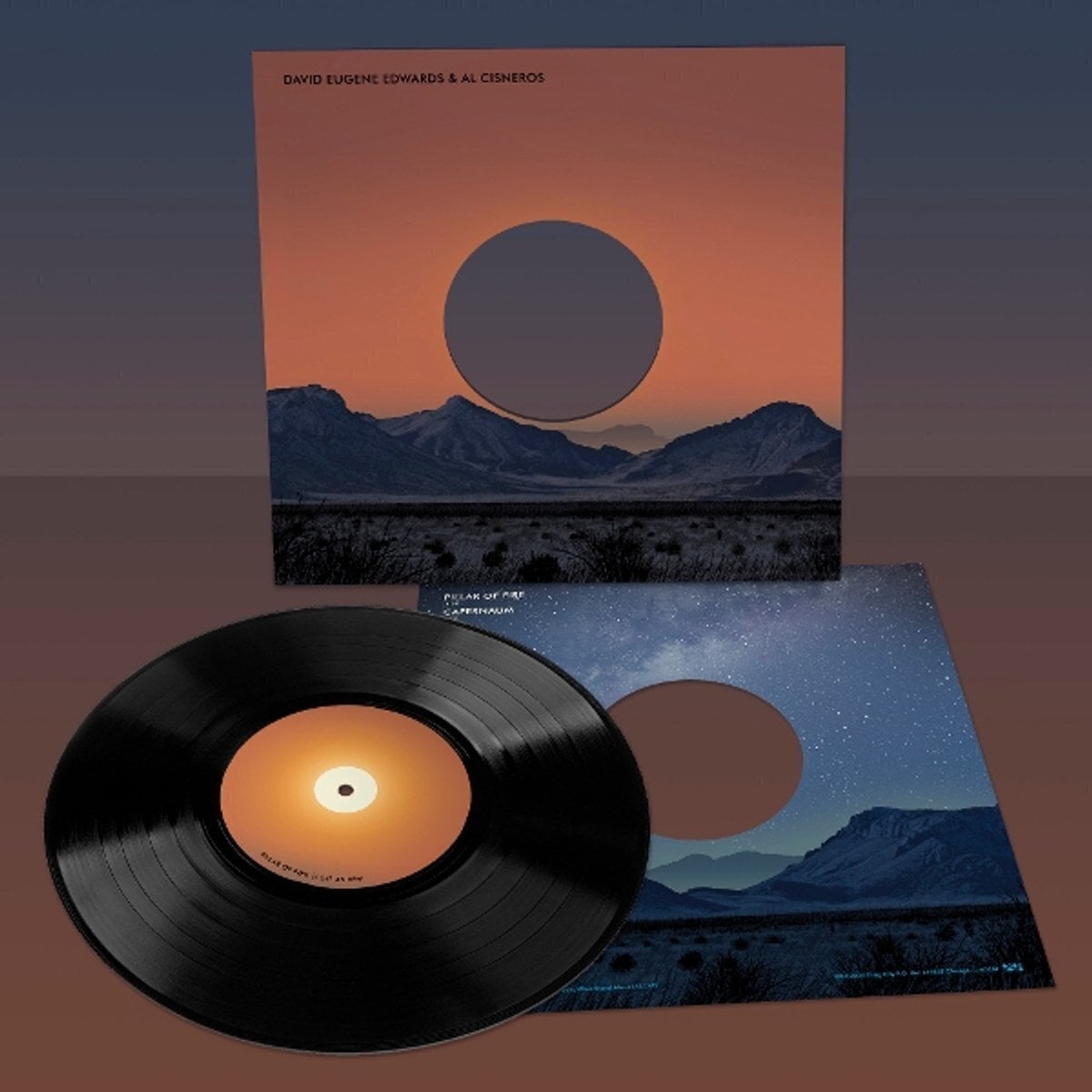 Hanglemez David Eugene Edwards & Al Cisneros - Pillar of Fire / Capernaum (Limited Indie Edition) (10")