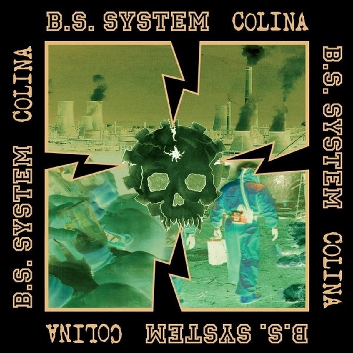 Δίσκος LP B.S. System - Splitseveninchofdeath (LP)