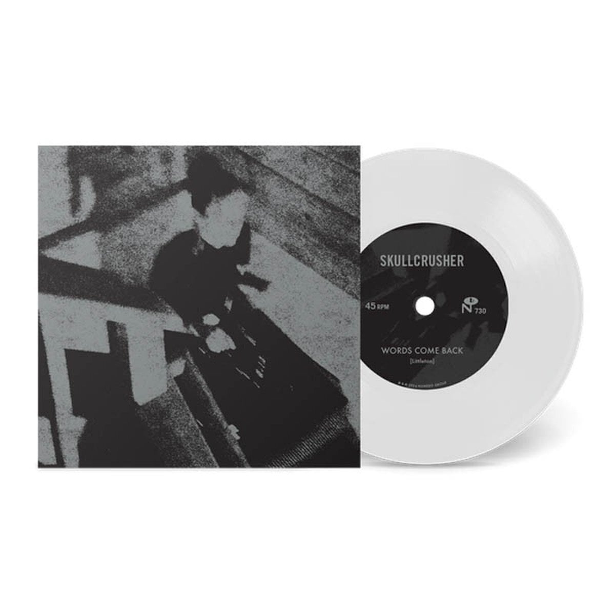 Vinylplade Skullcrusher & The Hated - Words Come Back (Limited Edition) (White Bone Coloured) (7")