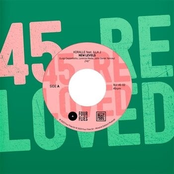LP Koralle & Illa J & Modern Sound Quartet - New Levels / Chartreuse (7") - 1