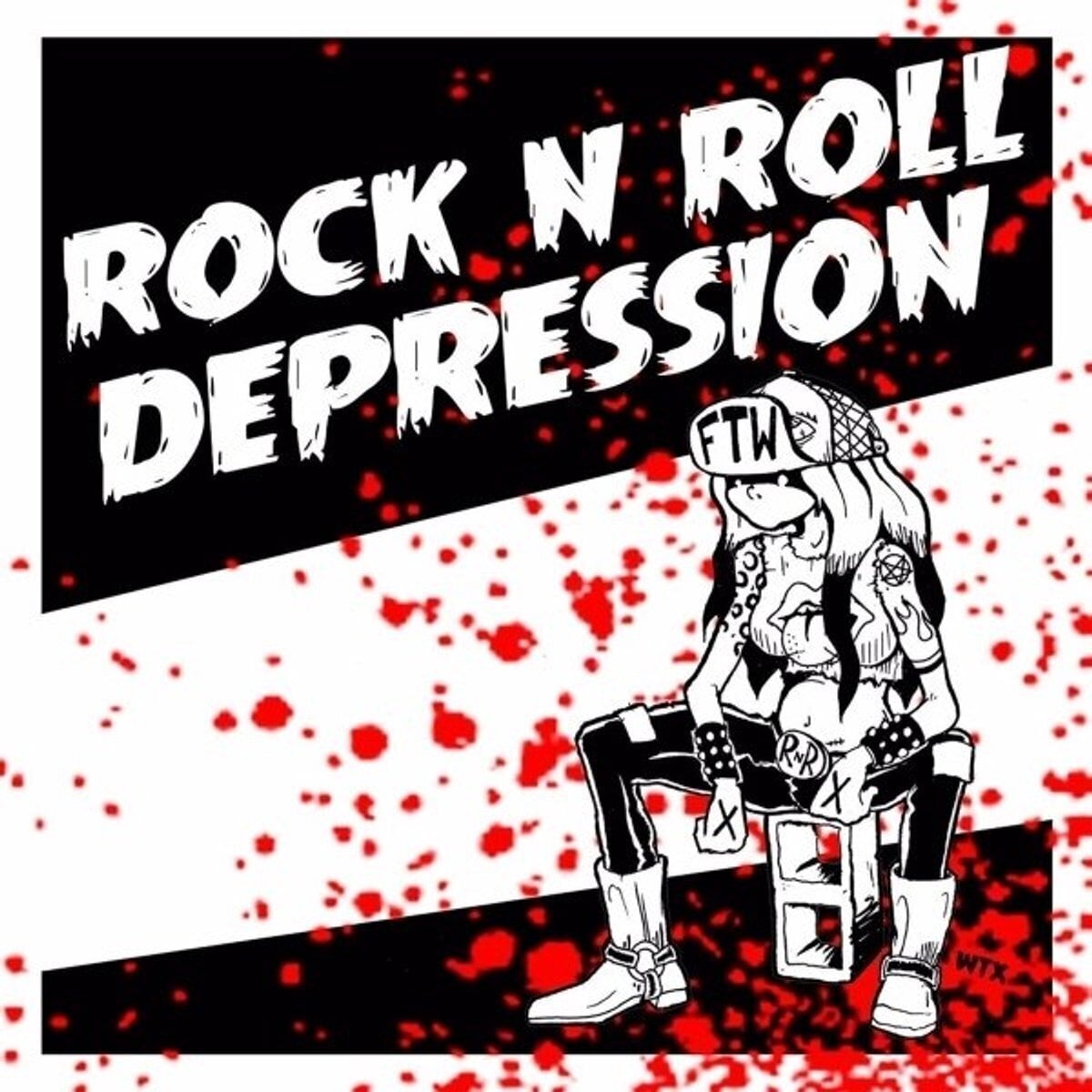 LP ploča Jonny Manak & Depressives & Depressives - Split (LP)