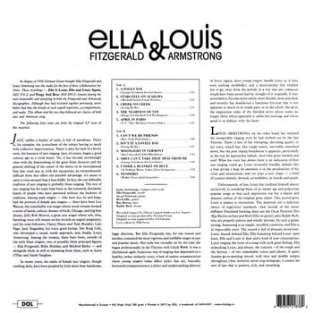 Грамофонна плоча Ella Fitzgerald & Louis Armstrong - Ella And Louis (Reissue) (180 g) (LP) - 1