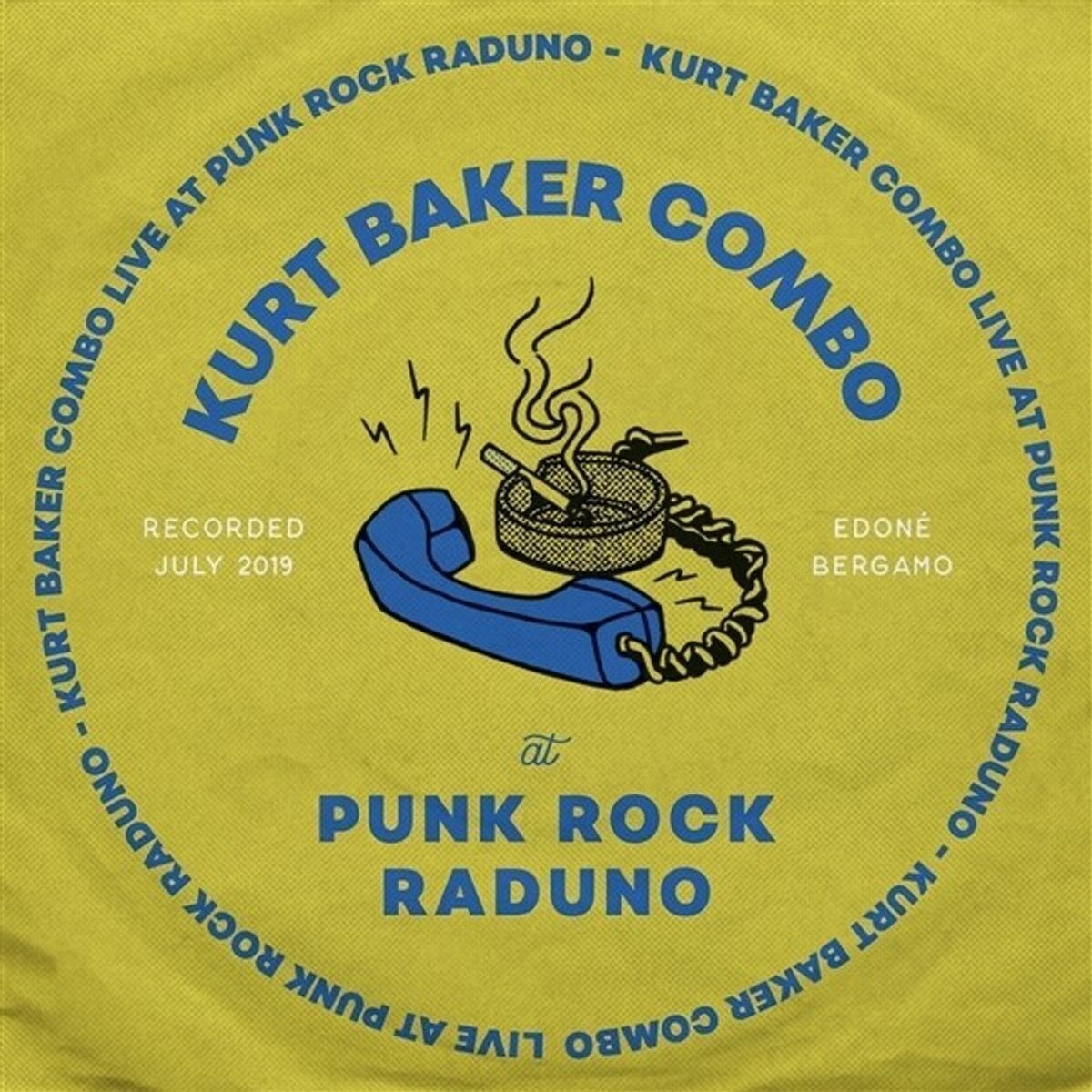 Schallplatte Kurt Baker Combo - Live At Punk Rock Raduno (Limited Edition) (LP)