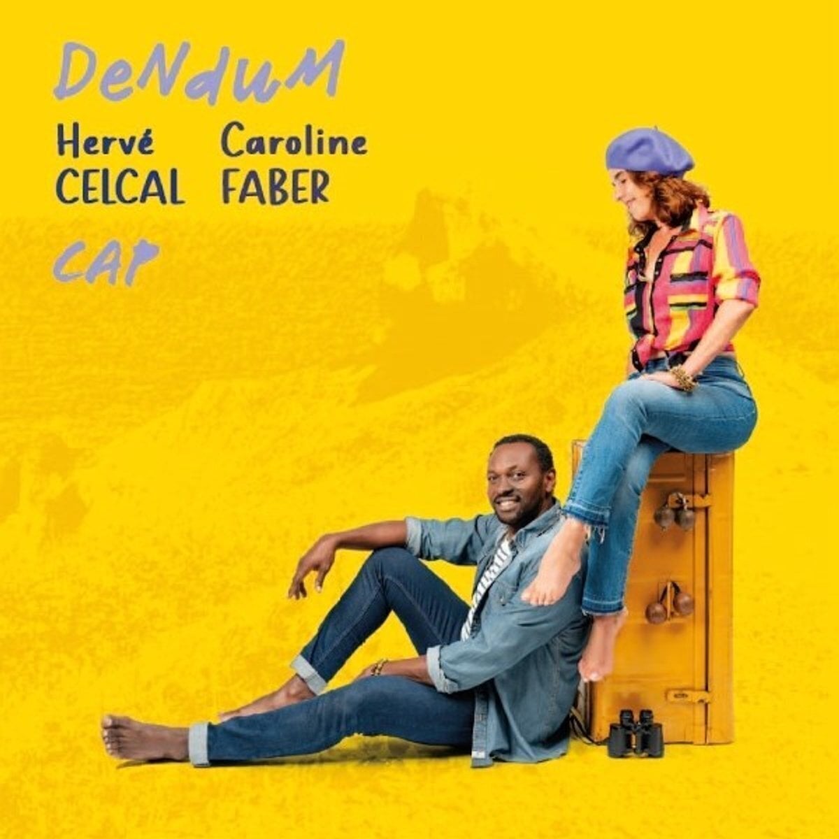 Schallplatte Hervé Cercal & Caroline Faber - Cap (LP)