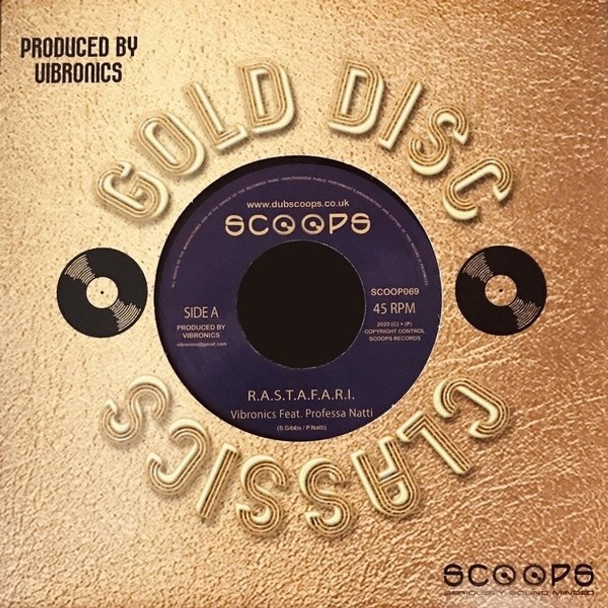Disco de vinil Vibronics & Prof. Natty - R.A.S.T.A.F.A.R.I. (LP)