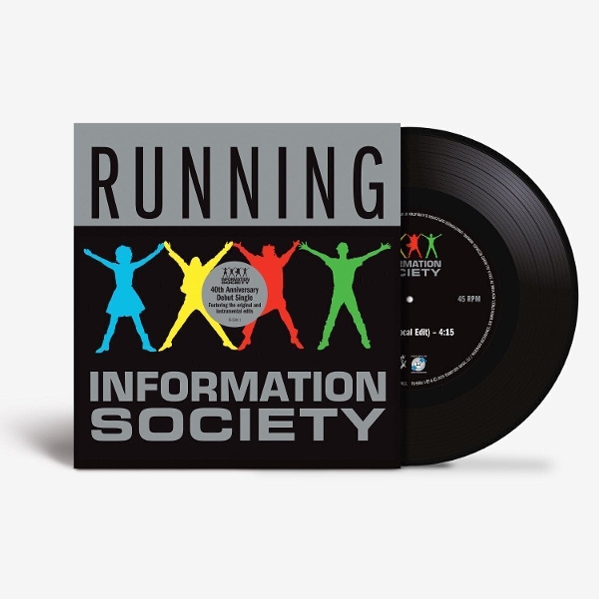 Грамофонна плоча Information Society - Running (40th Anniversary) (7")