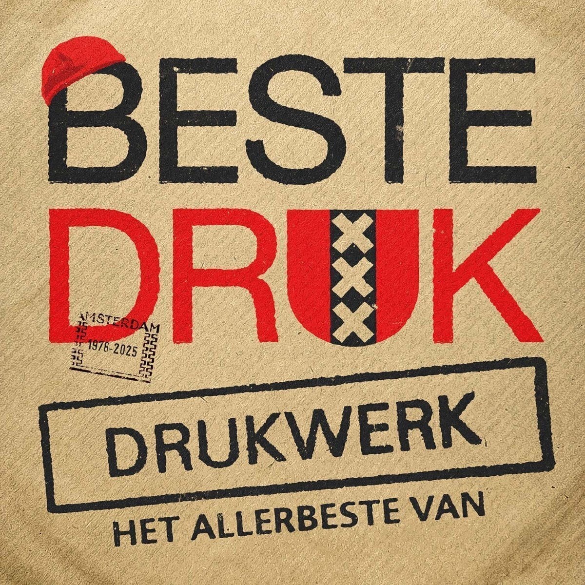 Hanglemez Drukwerk - Beste Druk (Gatefold Sleeve) (Red Coloured) (2 LP)