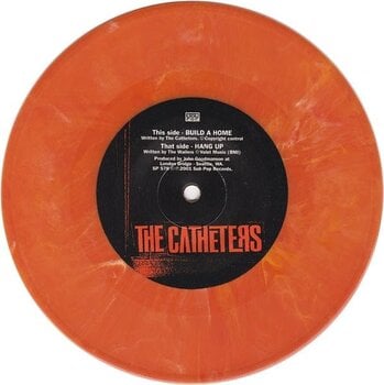 Hanglemez The Catheters - Build A Home (Orange Coloured) (7") - 1
