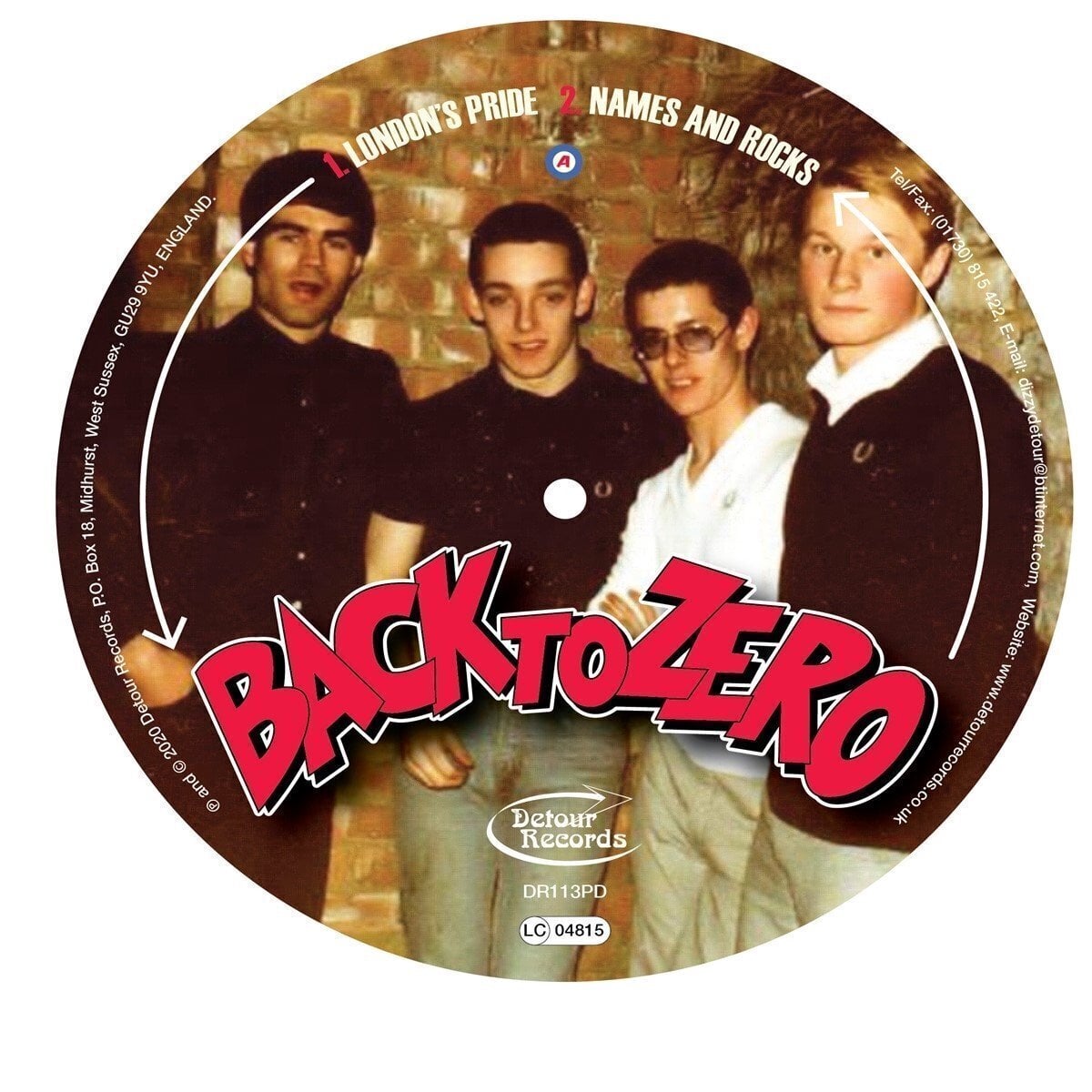 Disque vinyle Back To Zero - London's Pride (Limited Edition) (EP)