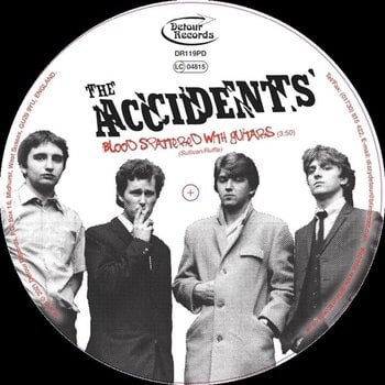 Vinyl Record The Accidents - Blood Spattered With Guitars (Limited Edition) (EP) - 1