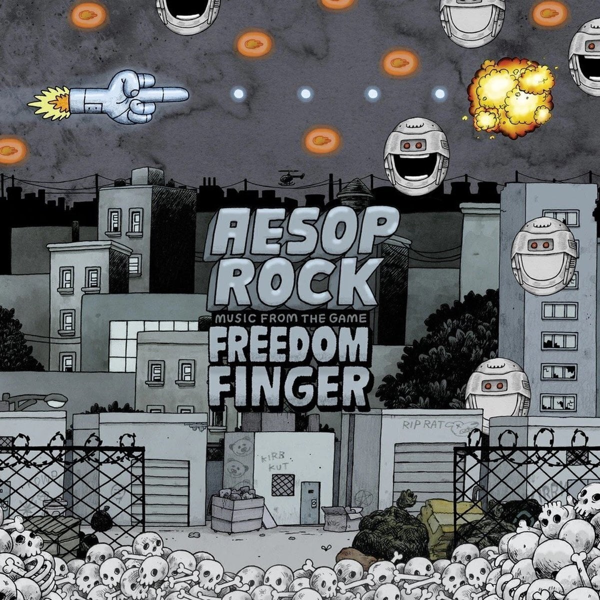 Vinyl Record Aesop Rock - Music From The Game Freedom Finger (Molten Orange Cloud Effect Coloured) (EP)