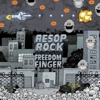 Vinyl Record Aesop Rock - Music From The Game Freedom Finger (Molten Orange Cloud Effect Coloured) (EP) - 1
