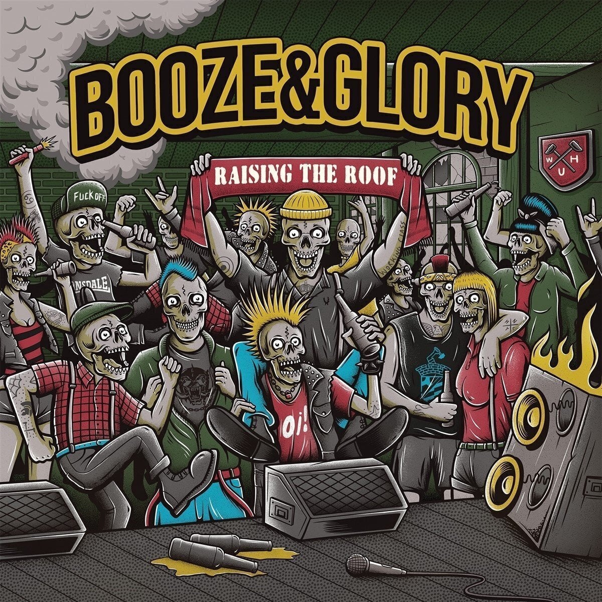 Schallplatte Booze & Glory - Raising The Roof (EP)