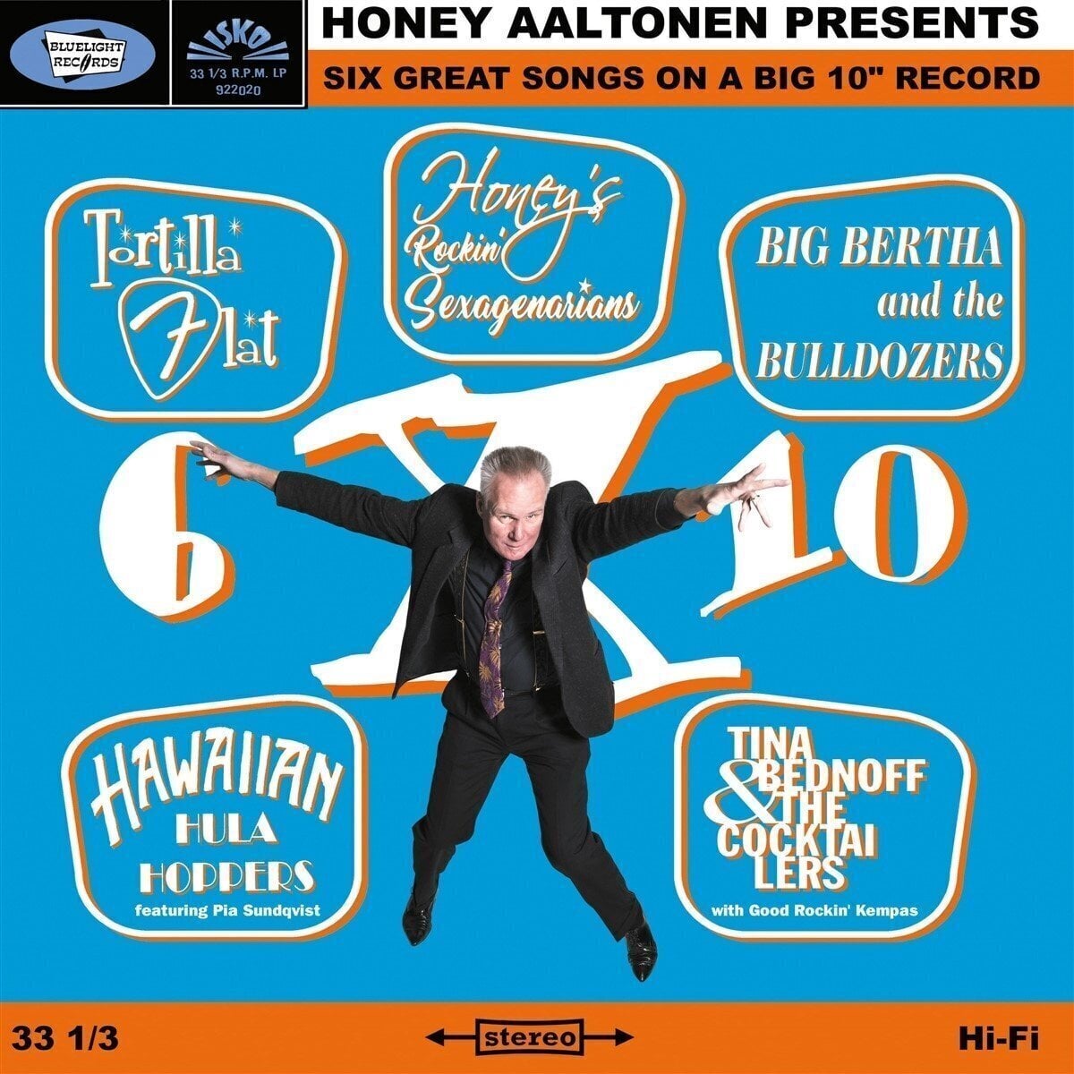 Schallplatte Honey Aaltonen - Honey Aaltonen Presents: 6 X 10 (LP)