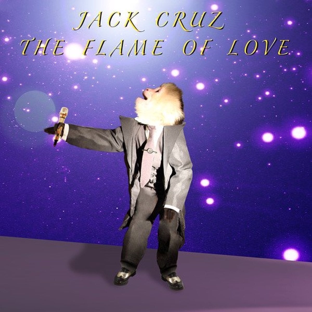 Hanglemez Jack Cruz - The Flame Of Love (Purple Big Bang Coloured) (7")