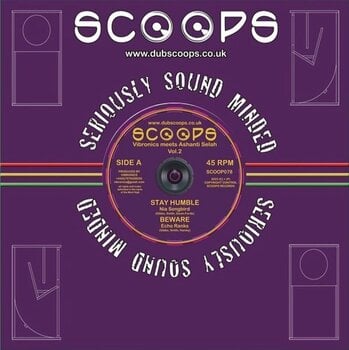 Disque vinyle Vibronics Meets Ashanti Selah - Stay Humble (10") (LP) - 1