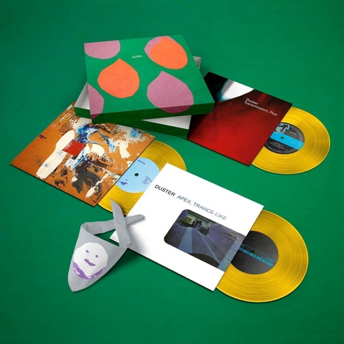 Грамофонна плоча Duster - Moods, Modes (Box Set) (Reissue) (Echo Yellow Coloured) (3 x 7")